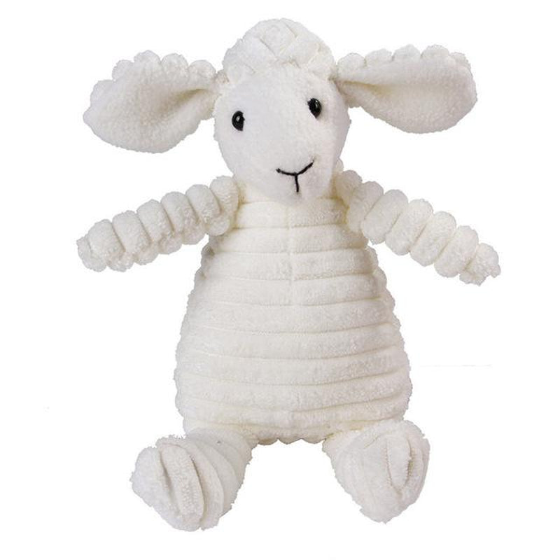 Vocal Animal Plush for Pet Dog Molar Teeth Cleaning Training - Soft Corduroy Material, Bite-Resistant, Safe for Chewing & Stress Relief, Includes BB Whistle Sound