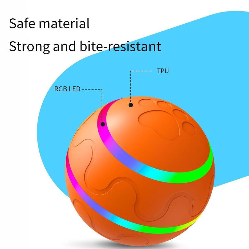 [New Upgrade] Remote Control Interactive Dog Toy Dog Ball, Durable Motion-Activated Automatic Rolling Ball Toy for /Small/Medium/Large Dogs, USB Charging