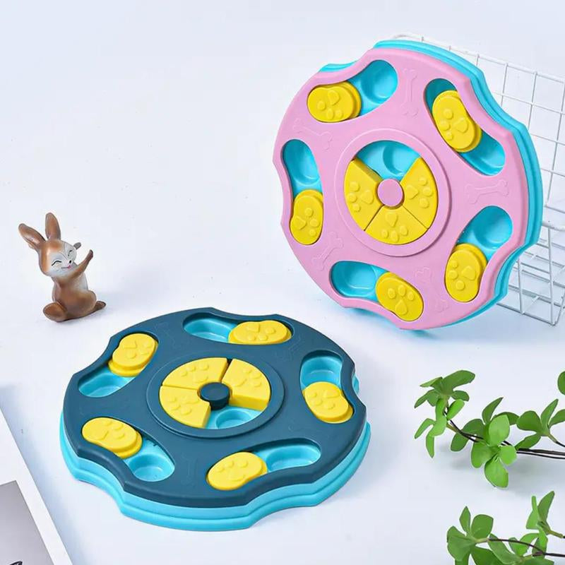 Multi-Grid Pet Food Dispenser, Pet Feeding Training Bowl, Pet Feeding Supplies