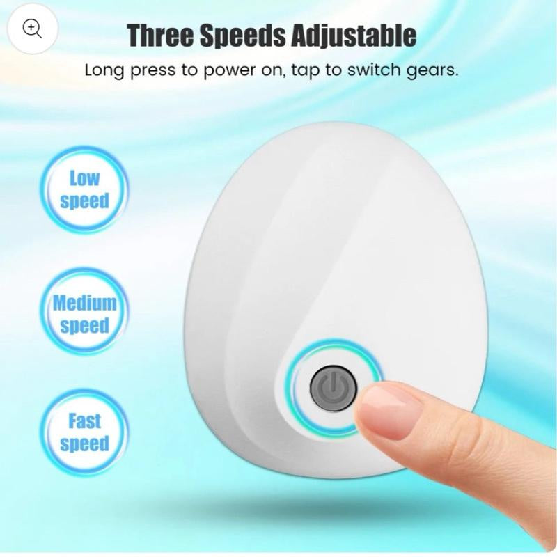Smart Pet Head Massager - Lightweight Electric Pet Massager with Soft Silicone Bristles for Stress Relief, Instruction Manual Included