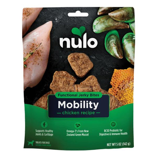 Nulo Functional Jerky Mobility Chicken Dog Treats, 5 Oz Pet Food Chewy