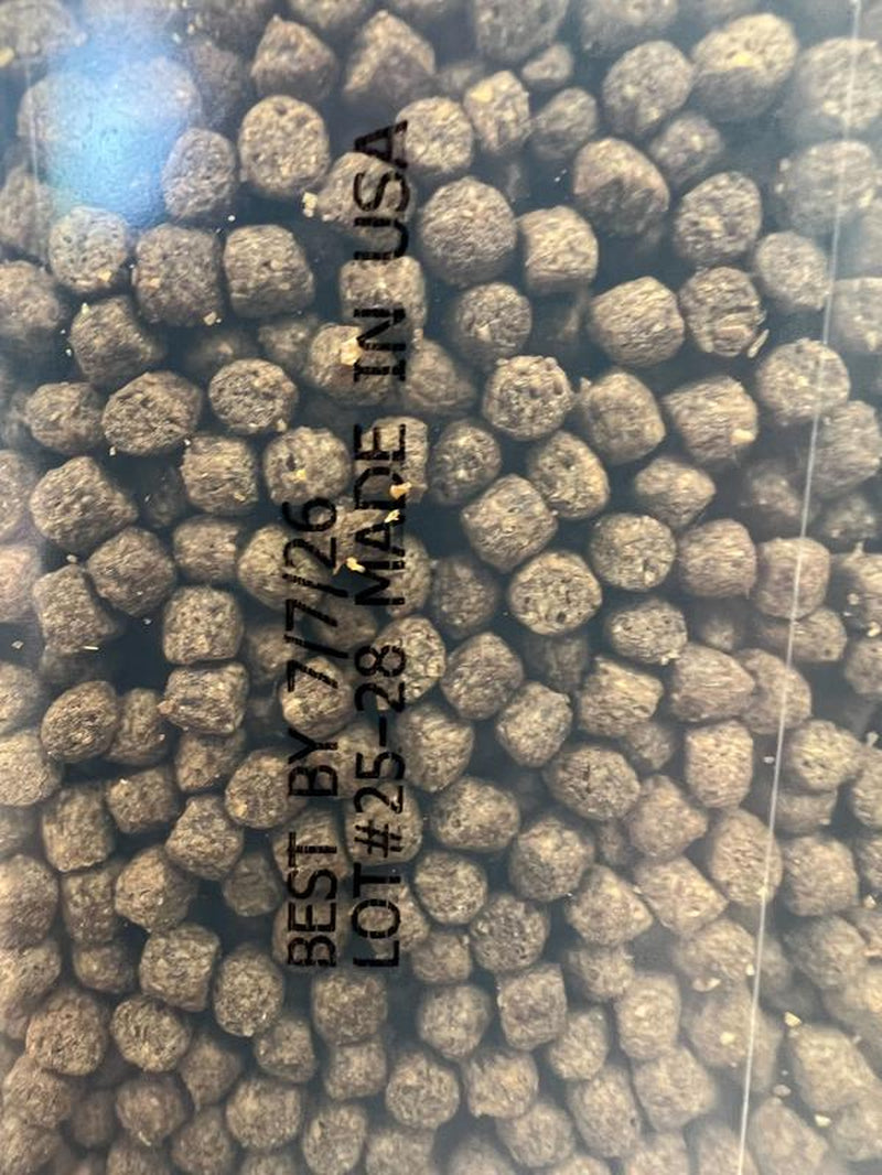 Blue Ridge Koi Fish Food 4.5Lb - Koi Food 3/16” Platinum Pro Formula Goldfish Food, Premium Fish Food for Ponds, Ponds Fish Food, Floating Pond Pellet