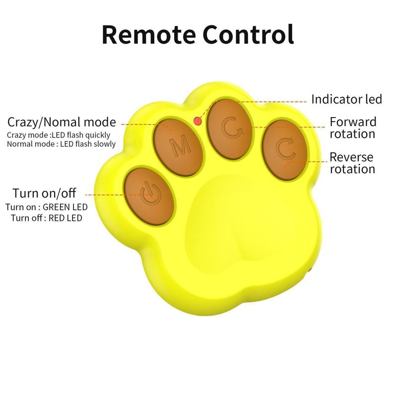 [New Upgrade] Remote Control Interactive Dog Toy Dog Ball, Durable Motion-Activated Automatic Rolling Ball Toy for /Small/Medium/Large Dogs, USB Charging