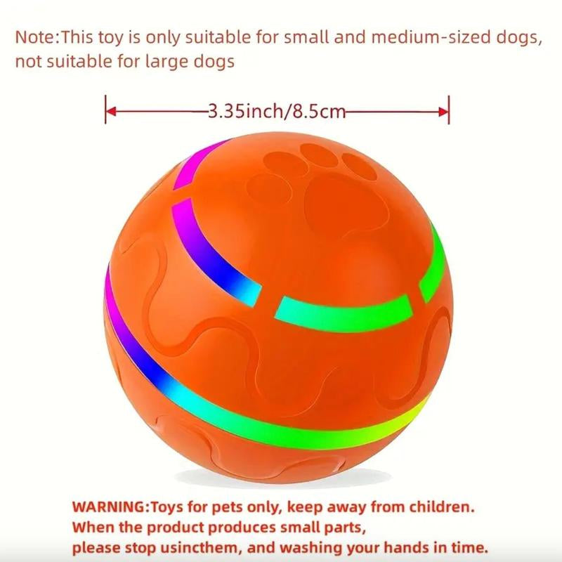 USB Rechargeable Autoscroll Remote Control Rolling Dog Toy Ball, Automatic Electric Cat & Dog Toy Ball, Funny Gift, Electric Pet Interactive Toy, Pet Tools Products, Puppy Toy, Herding Ball
