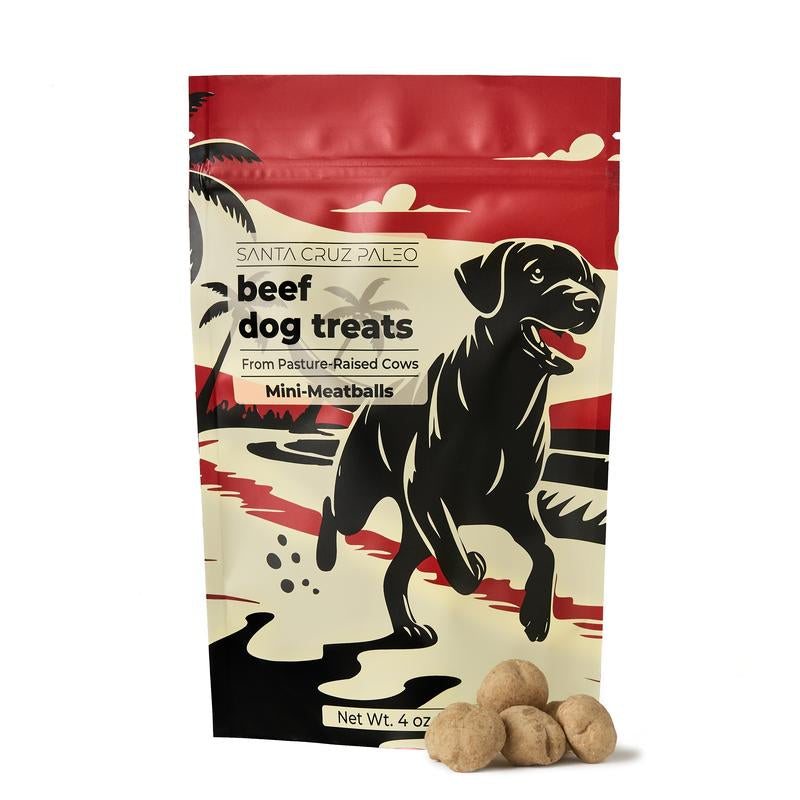 Santa Cruz Beef Organ Dog Treats with Grass Fed Beef!