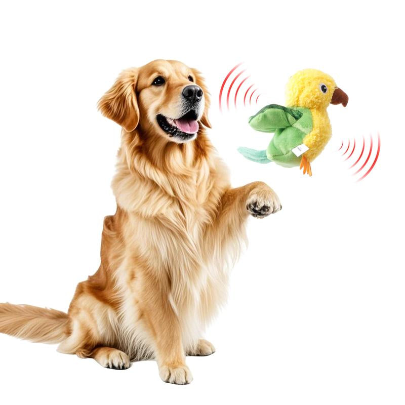 Vagascape Ugly Finch, Cat&Dog Toy,Interactive Rechargeable Toy on Rug with Bird Chirping, Anti-Depression Fun Gift for Cats & Dogs, Pet Supplies, Dog & Cat Accessories, Pet Products, Funny Gift, Cat Stuff