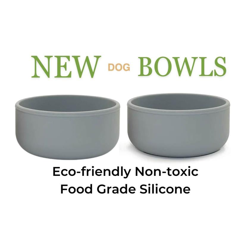 Dog (Or Cat) Food/Water Bowl Set Catplate Pet Food Pet Supplies Dog Food Products Bowls