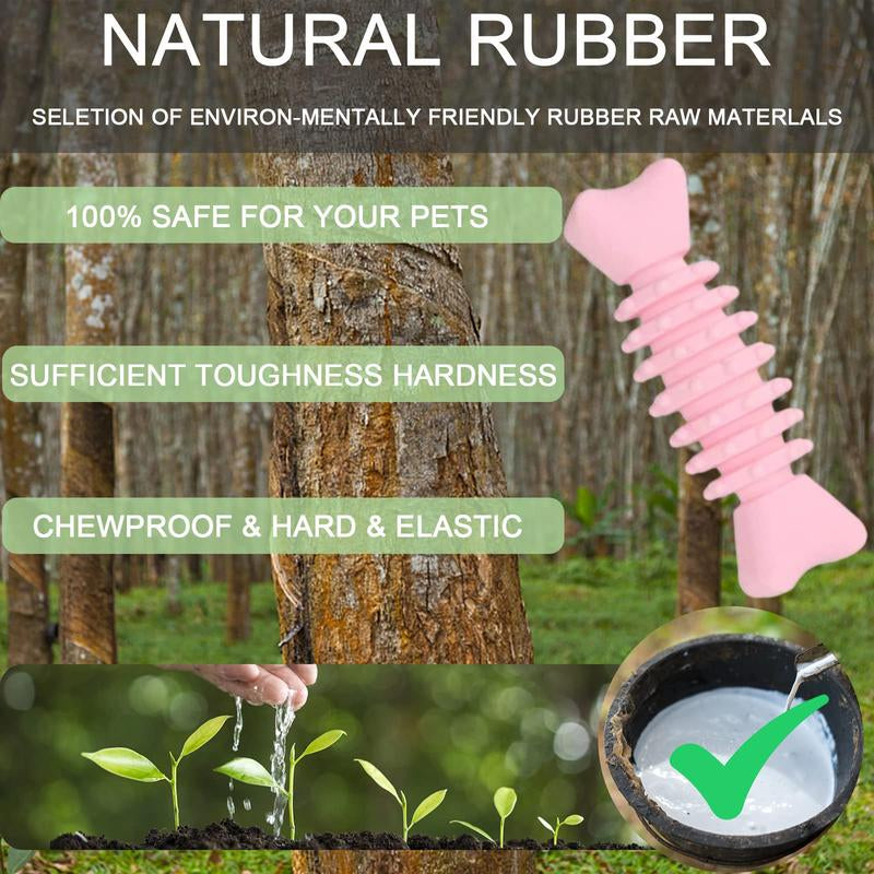 Durable Pet Chew Toy Set, 6 Counts/Set Mixed Style Dog Teeth Cleaning Toy, Interactive Dog Teeth Grinding Toy, Pet Products, Valentine'S Day Gift