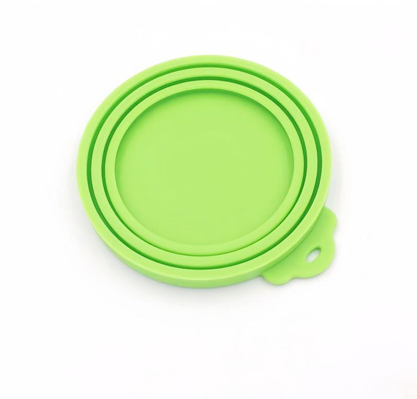 4 Pack Multi-Functional Pet Food Can Lid - Safe Silicone Materials