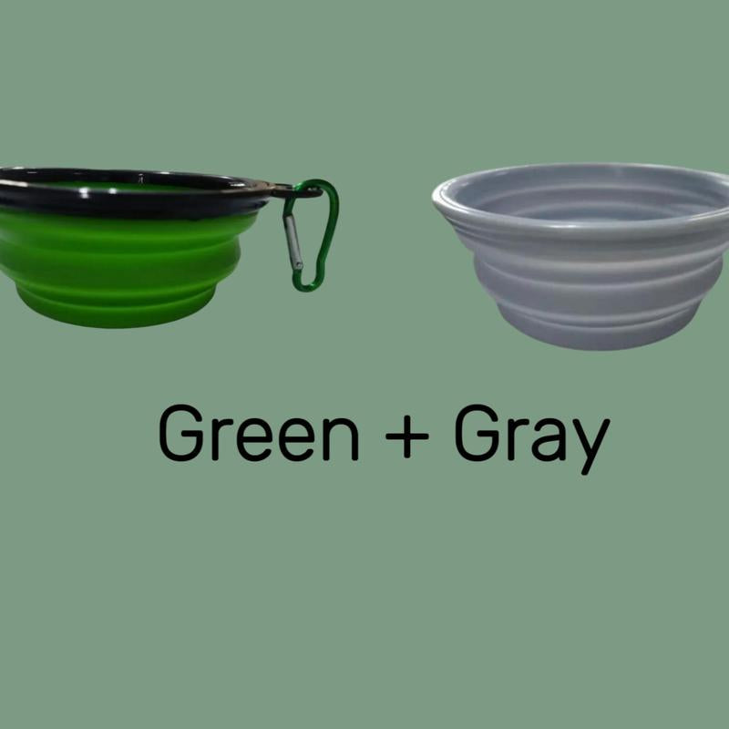 (2-PACK) Travel Dog Bowls- 12 FL OZ, Includes Six Bowls for Hydration and Comfort during Travel, Lightweight & Collapsible Design Toys