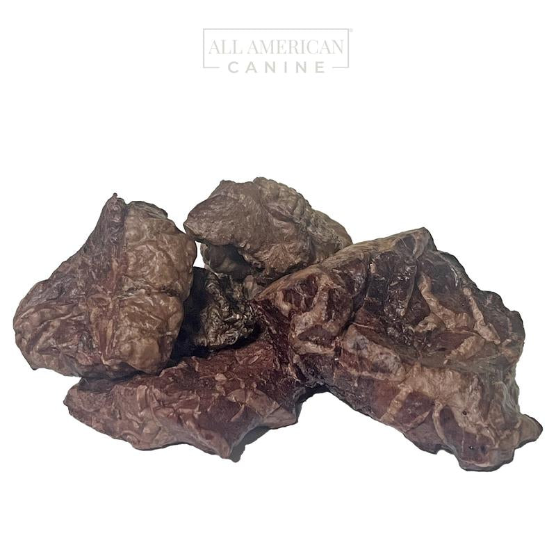 NATURAL Beef Lung Dog Treats 4Oz – Single Ingredient, Dehydrated High Protein Low Fattraining Snacks – All Natural and Made in the USA
