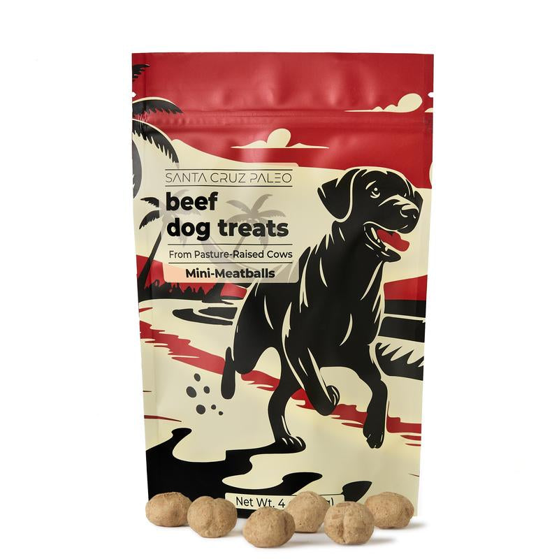 Santa Cruz Beef Organ Dog Treats with Grass Fed Beef!