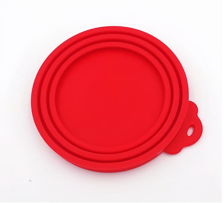 4 Pack Multi-Functional Pet Food Can Lid - Safe Silicone Materials
