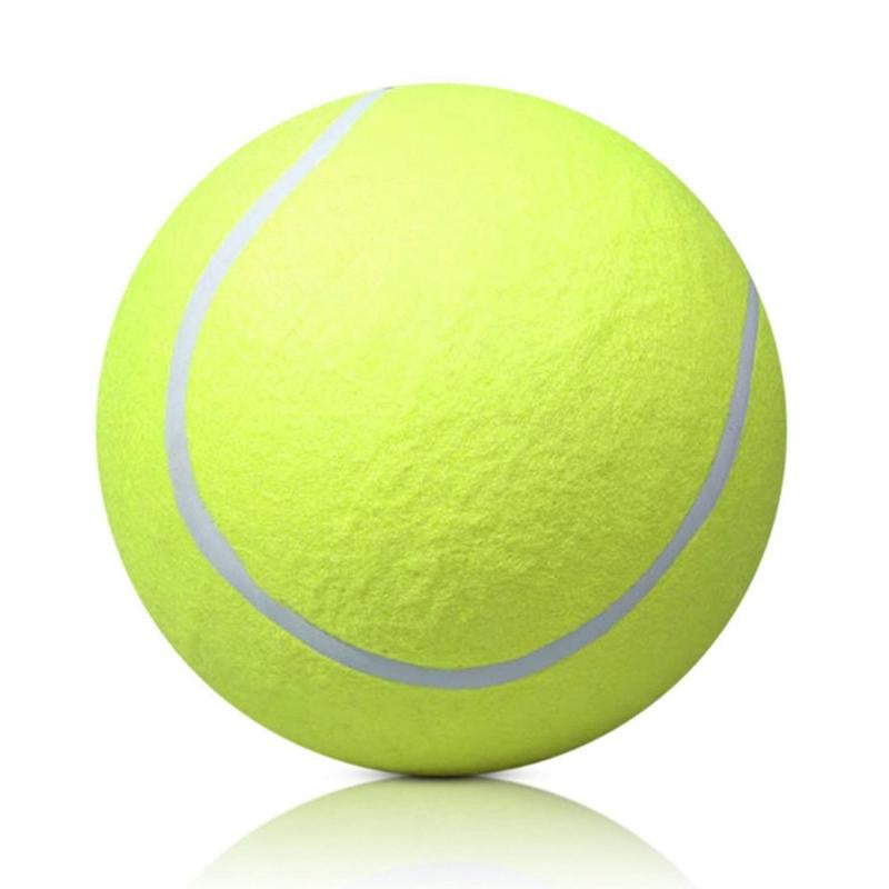 Durable Inflatable Rubber Tennis Ball for Dogs, Pet Chasing Toy Ball, Interactive Pet Toy Ball for Dogs & Cats, Pet Products, Dog Stuff, Christmas, Christmas Gift